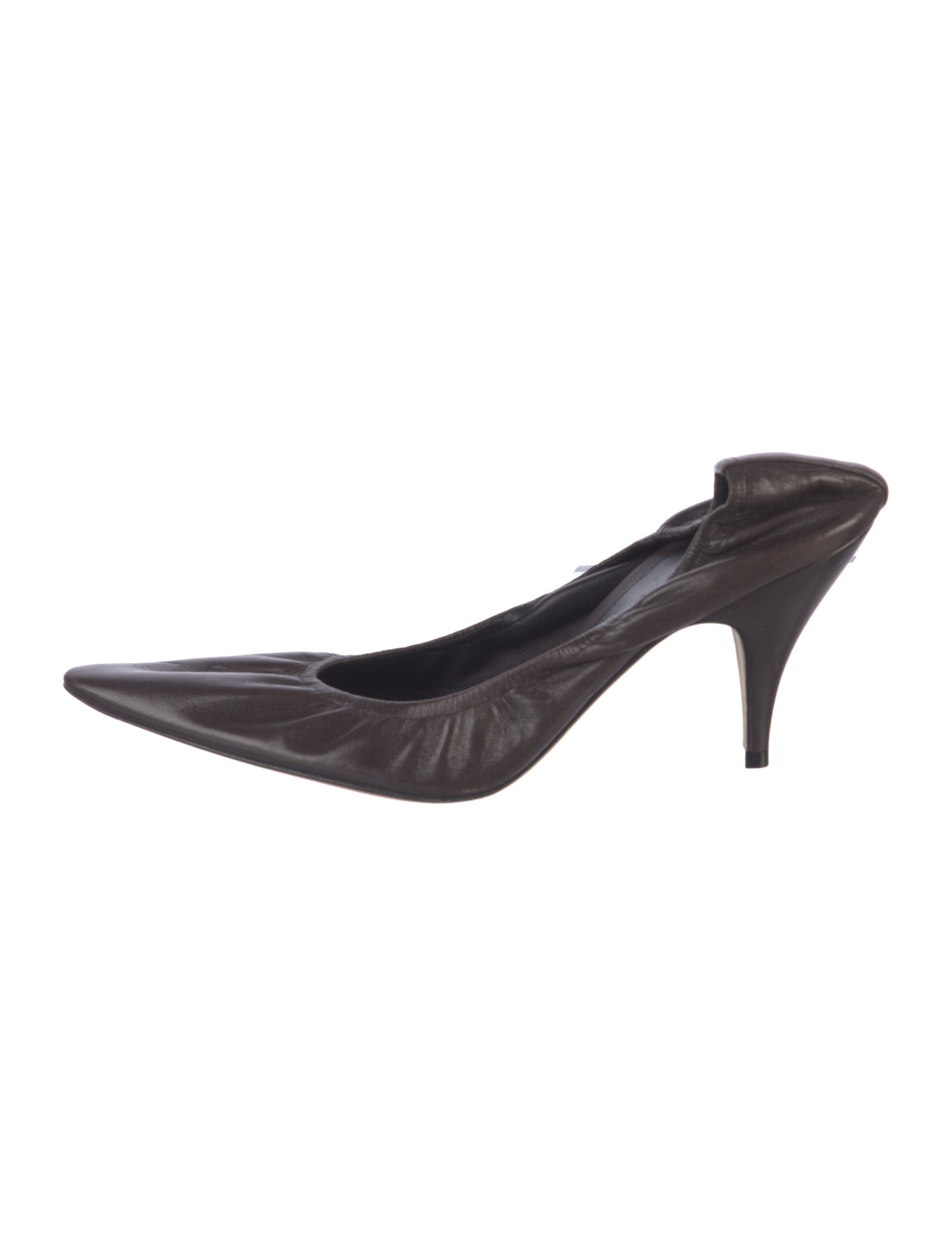 The Row Leather Pumps