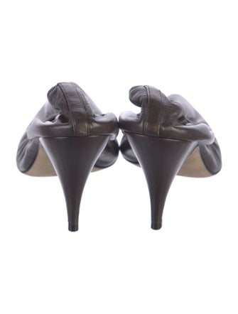 The Row Leather Pumps