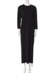 The Row Crew Neck Long Dress