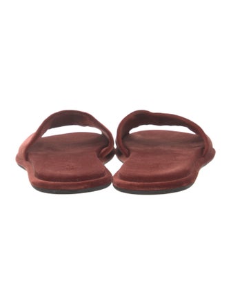 The Row Canal Velvet Slides