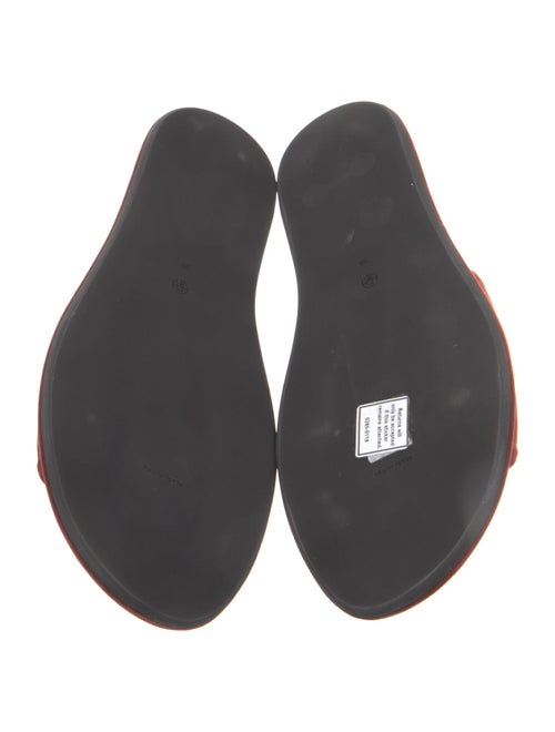 The Row Canal Velvet Slides