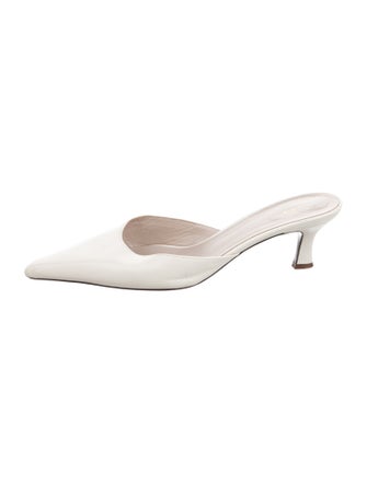 The Row Cybil Leather Mules