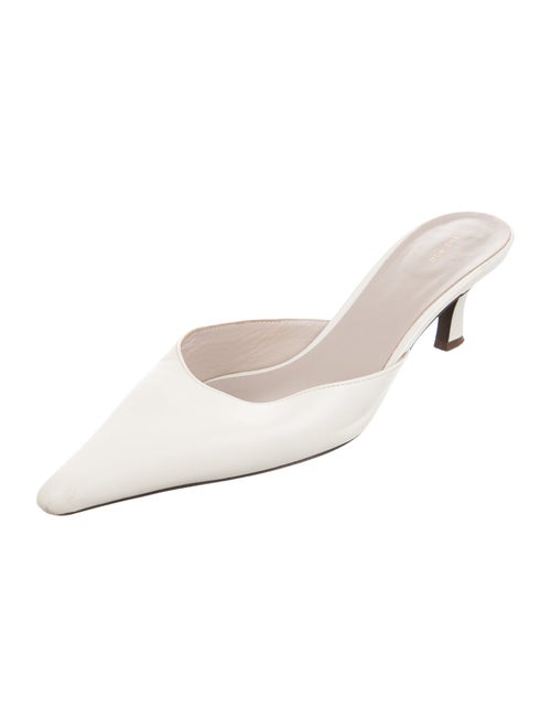 The Row Cybil Leather Mules