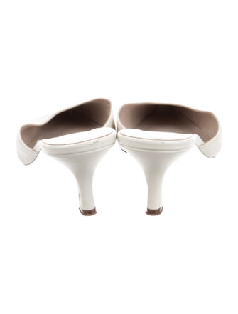 The Row Cybil Leather Mules