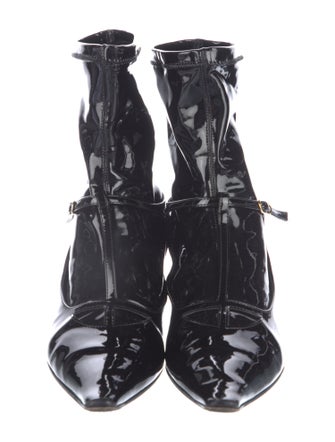 The Row Patent Leather Pumps