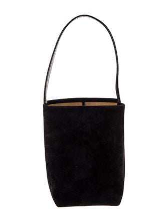 The Row Suede Bucket Bag Small