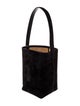 The Row Suede Bucket Bag Small