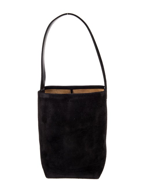 The Row Suede Bucket Bag Small