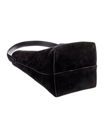 The Row Suede Bucket Bag Small