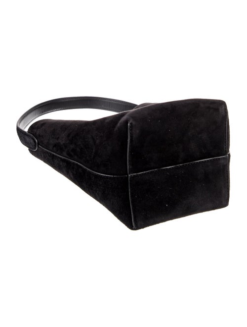The Row Suede Bucket Bag Small