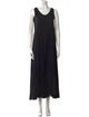 The Row Scoop Neck Long Dress
