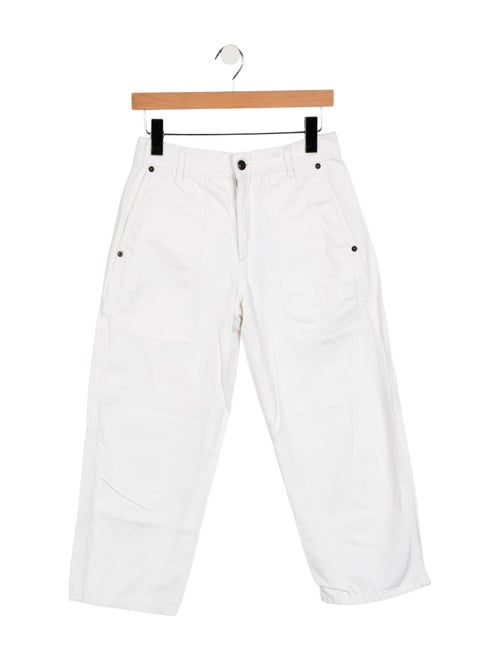 The Row High-Rise Straight Leg Jeans