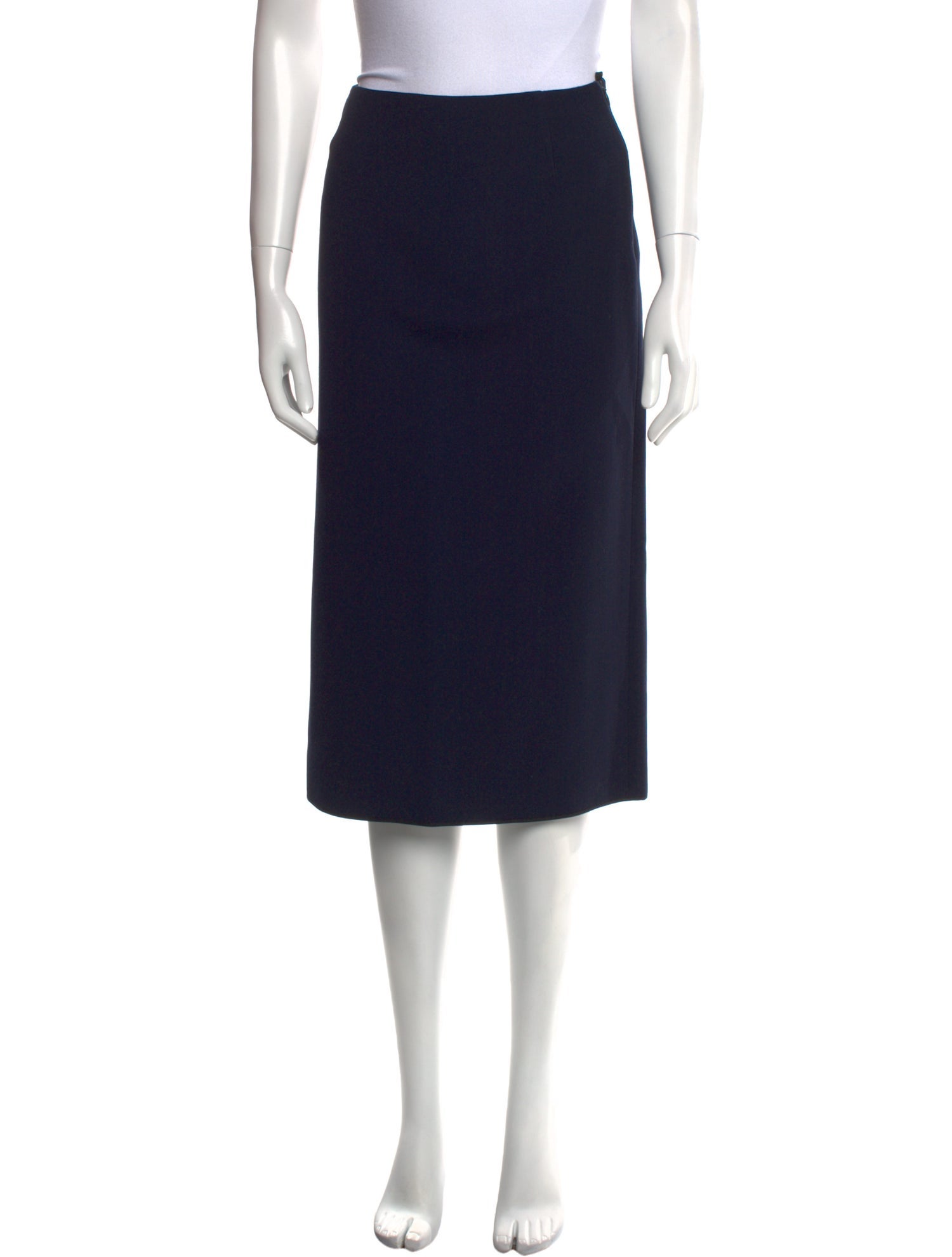 The Row Virgin Wool Knee-Length Skirt