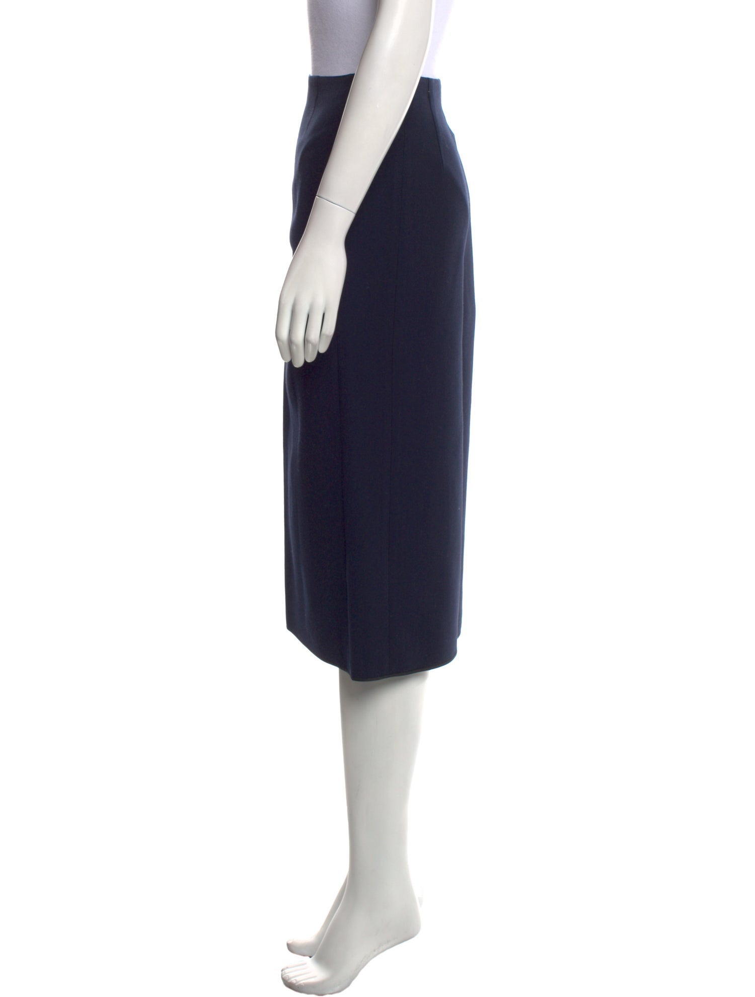 The Row Virgin Wool Knee-Length Skirt