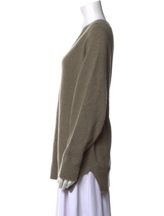 The Row Wool V-Neck Sweater