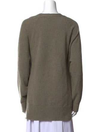 The Row Wool V-Neck Sweater