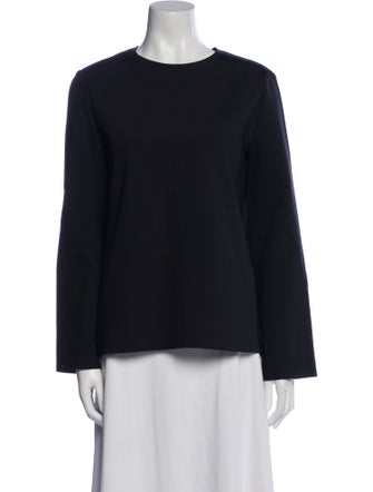 The Row Nylon Crew Neck Sweatshirt