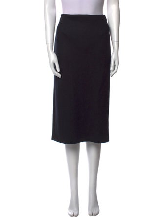 The Row Virgin Wool Midi Length Skirt