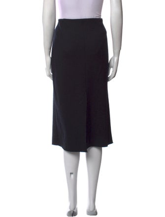 The Row Virgin Wool Midi Length Skirt