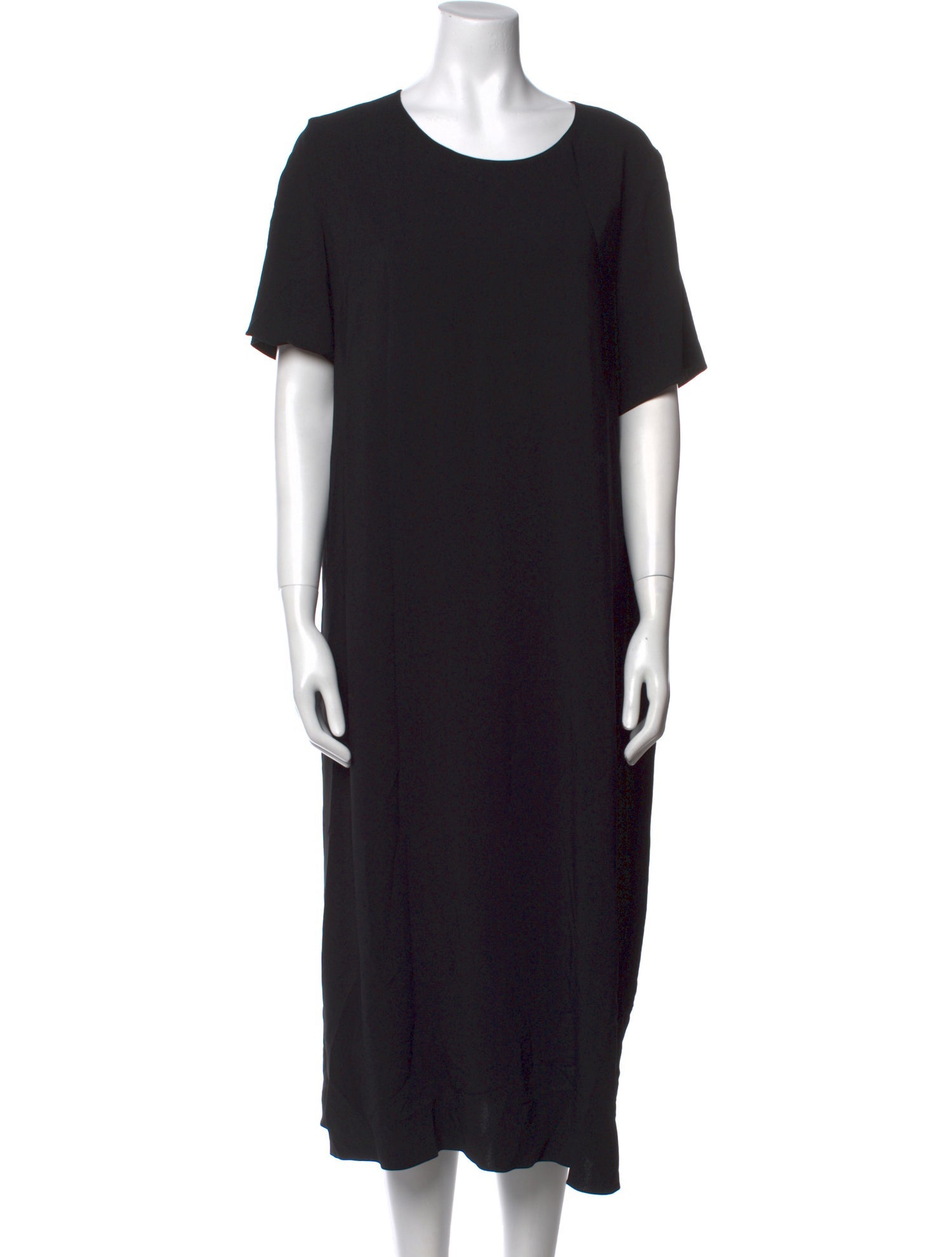 The Row Scoop Neck Midi Length Dress