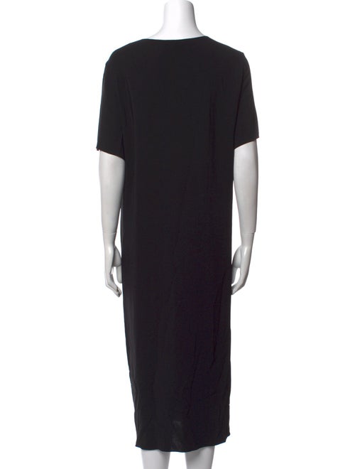 The Row Scoop Neck Midi Length Dress