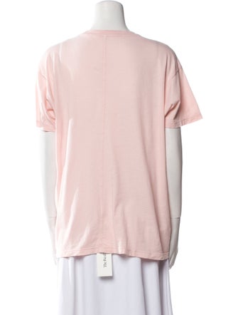 The Row Scoop Neck Short Sleeve T-Shirt