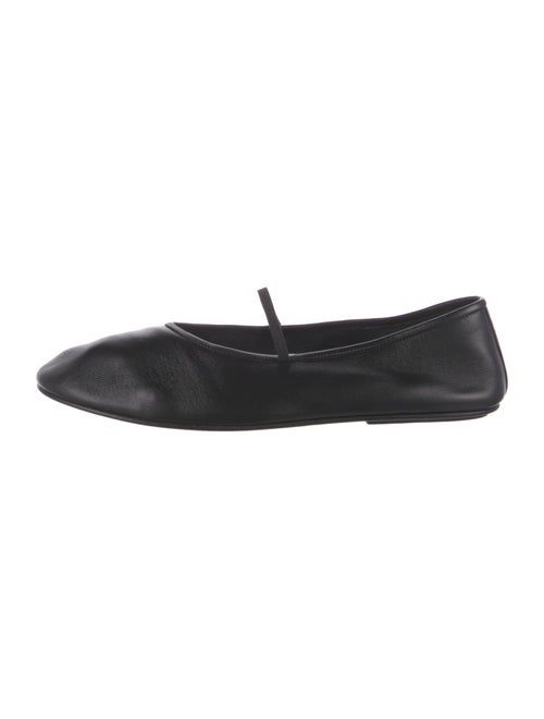 The Row Elastic Ballet Leather Flats