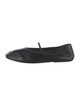 The Row Elastic Ballet Leather Flats
