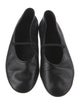 The Row Elastic Ballet Leather Flats