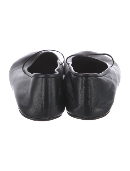The Row Elastic Ballet Leather Flats