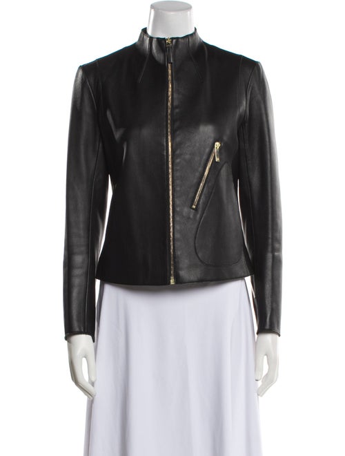 The Row Moto Biker Lambskin Biker Jacket