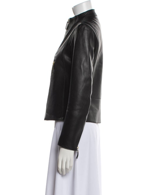 The Row Moto Biker Lambskin Biker Jacket