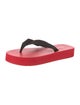 The Row dune faltform Rubber Flip Flops