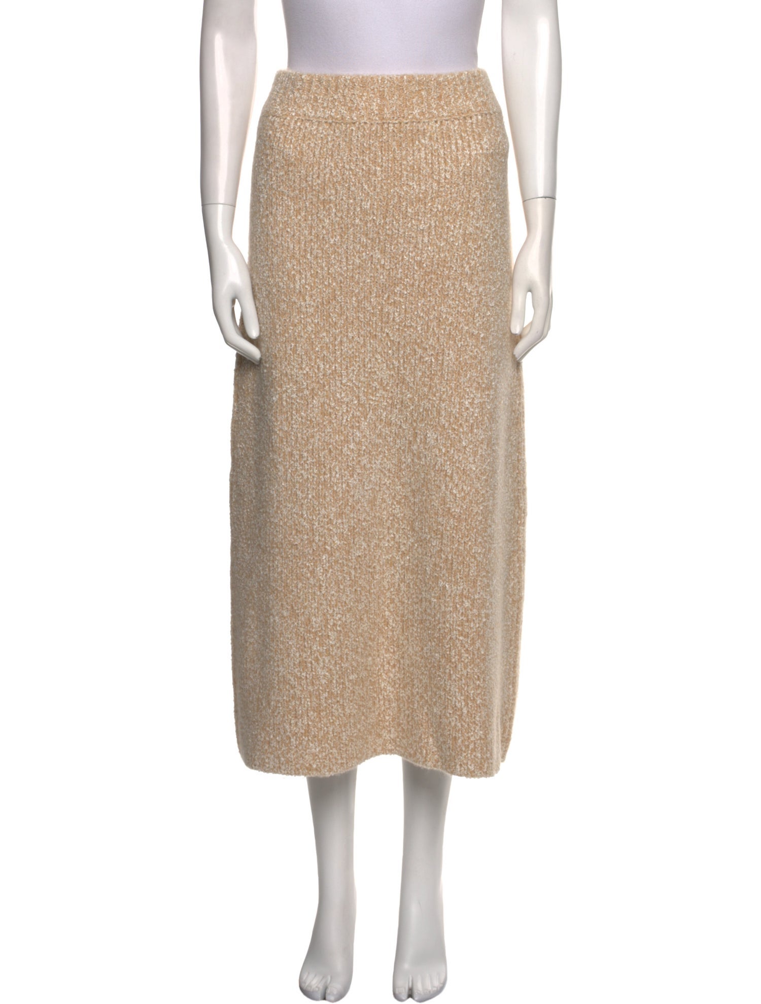 The Row Cashmere Midi Length Skirt