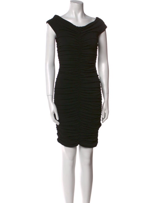 The Row Hali Cowl Neck Mini Dress