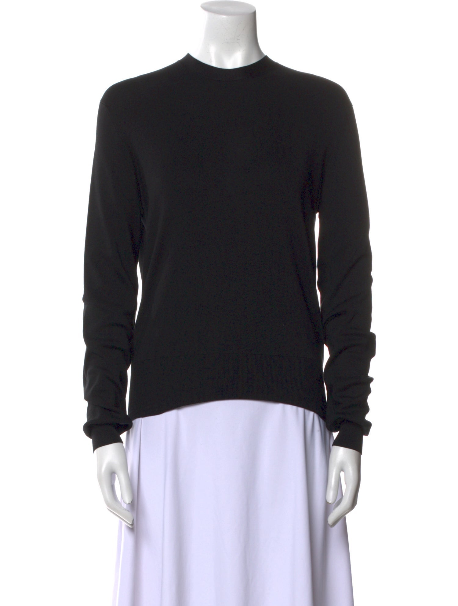 The Row Silk Crew Neck Sweater