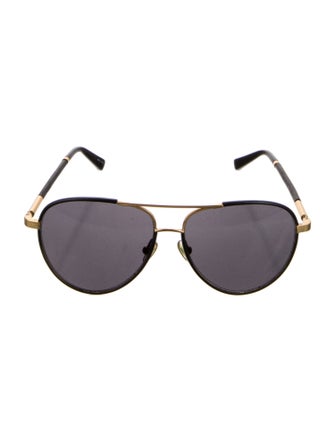 The Row Aviator Tinted Sunglasses