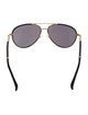 The Row Aviator Tinted Sunglasses