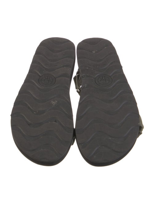 The Row Egon Leather Slingback Sandals