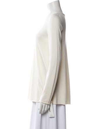 The Row Merino Wool Crew Neck Sweater