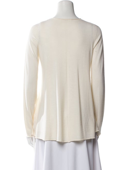The Row Merino Wool Crew Neck Sweater