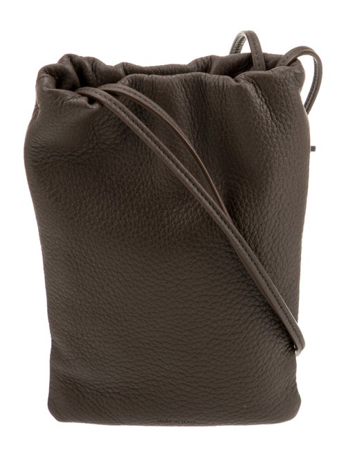 The Row Leather Bourse Phone Holder