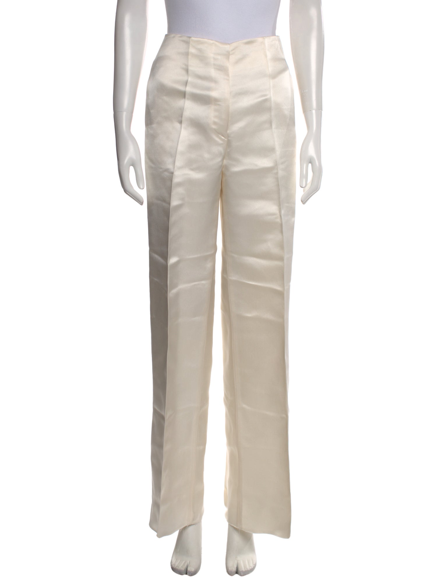 The Row Silk Wide Leg Pants