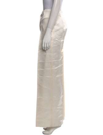The Row Silk Wide Leg Pants