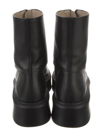 The Row Zipped 1 Leather Boots
