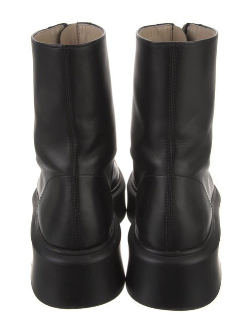 The Row Zipped 1 Leather Boots