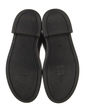 The Row Zipped 1 Leather Boots