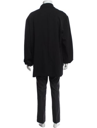 The Row Wool Long Sleeve Shirt