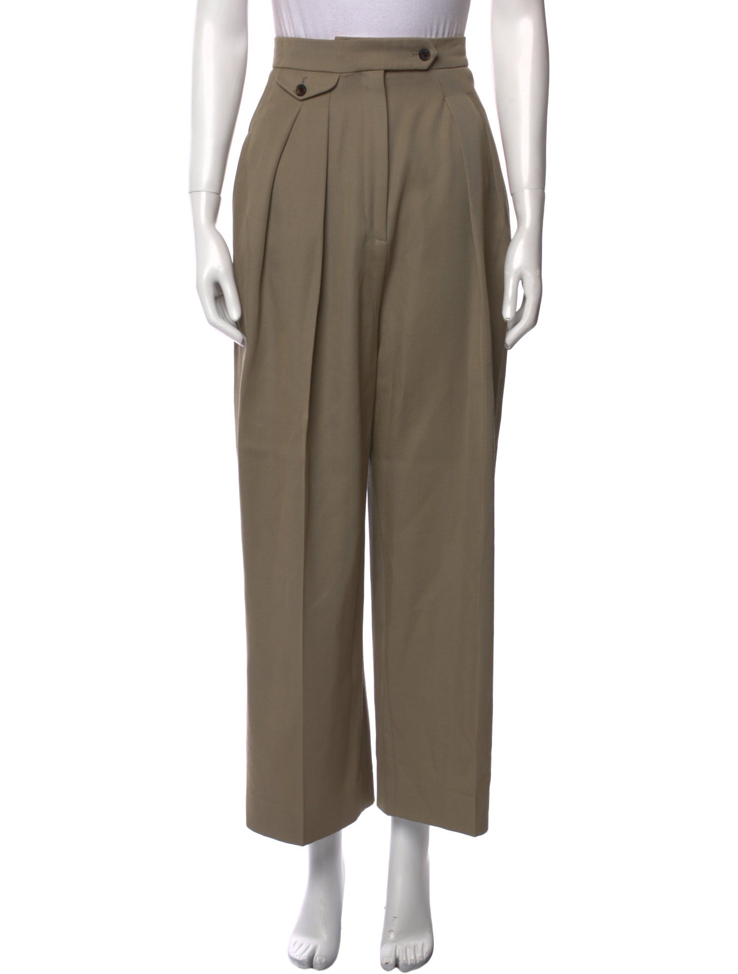The Row Virgin Wool Wide Leg Pants