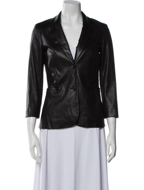 The Row Lambskin Blazer
